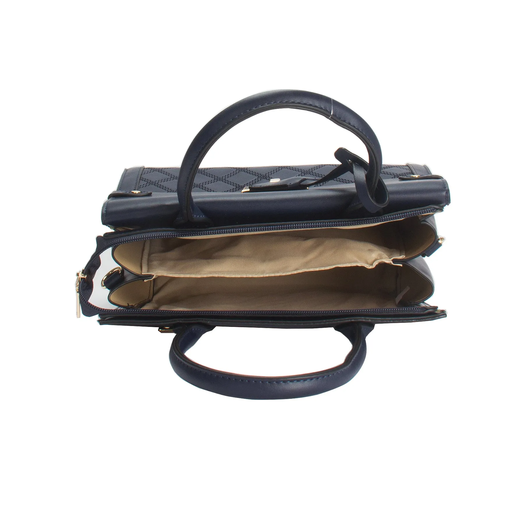 Remi textured monogram Shoulder bag