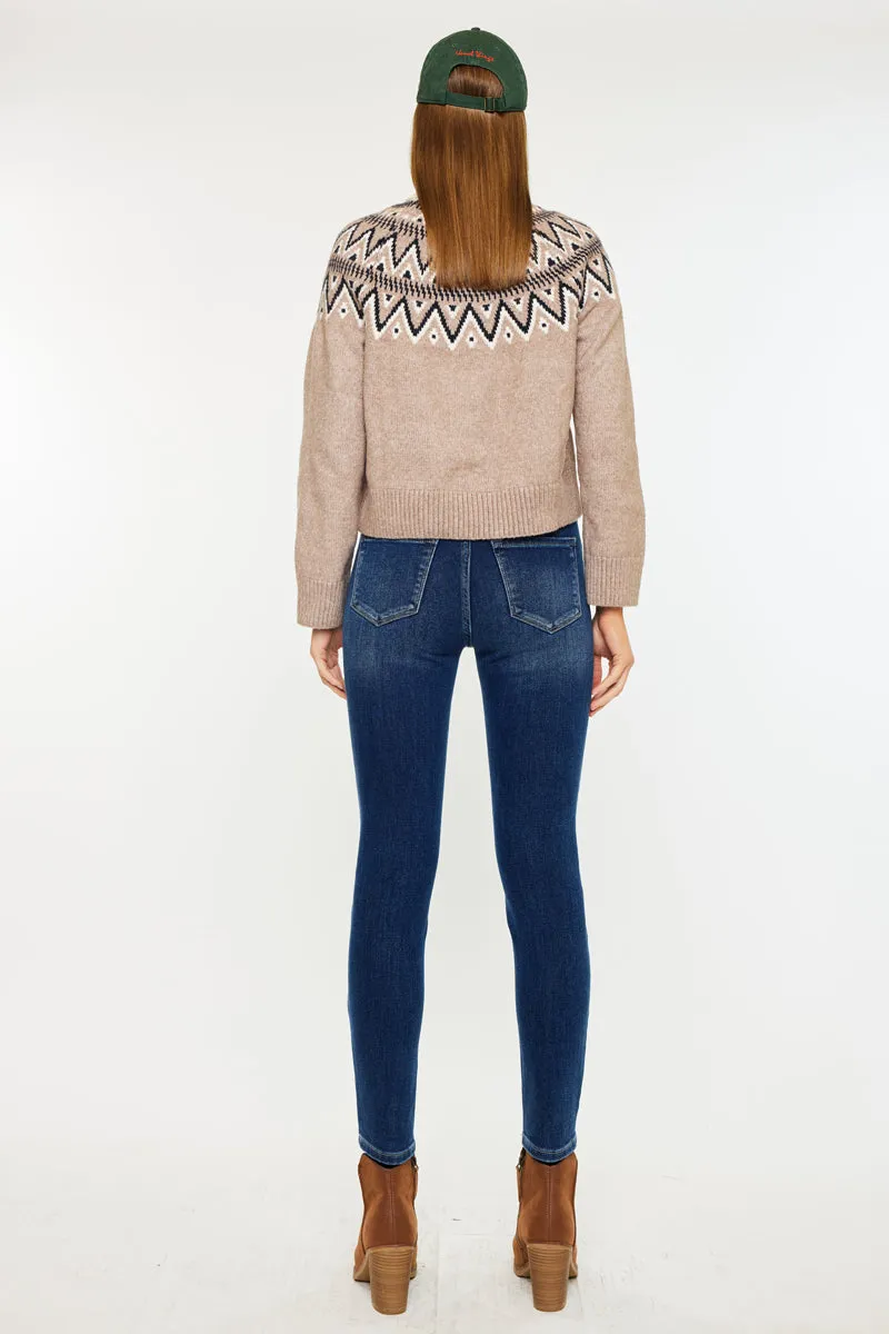 Rochelle  High Rise Super Skinny Jeans