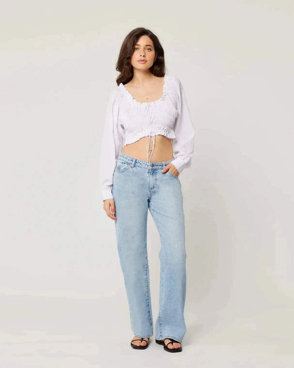 Rollas Heidi Low Longbeach Light Vintage Blue