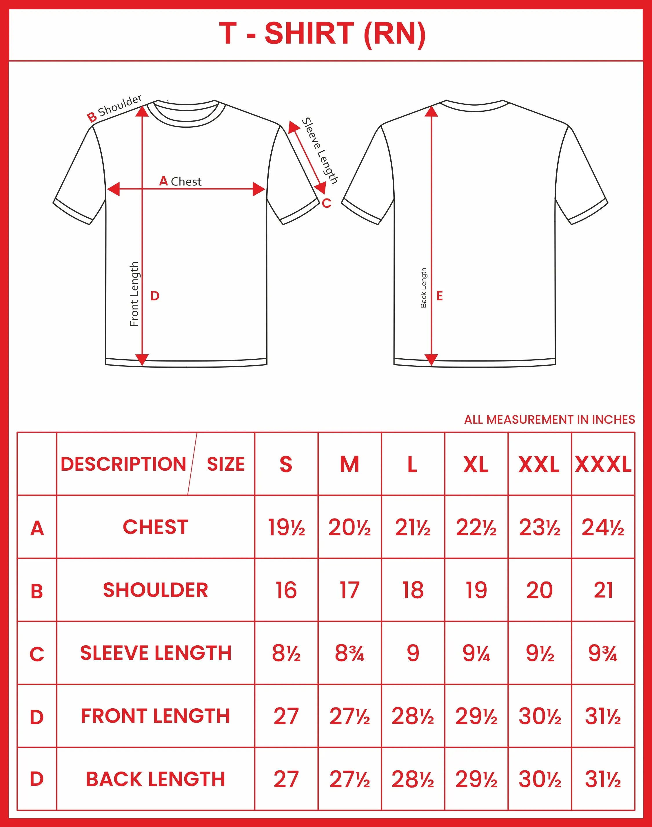 Round Neck - Orange Solid T-Shirts For Men | Ariser