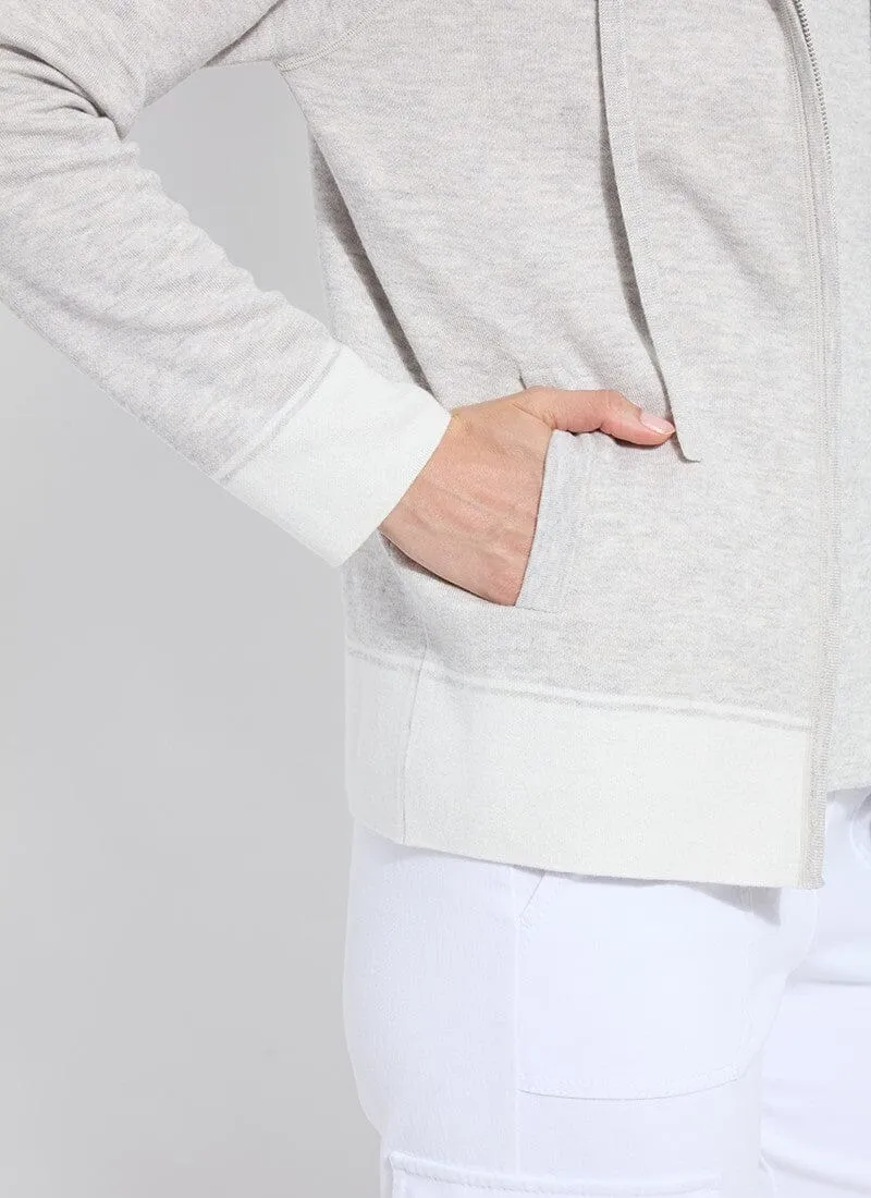 Rowan Knit Zipped Hoodie