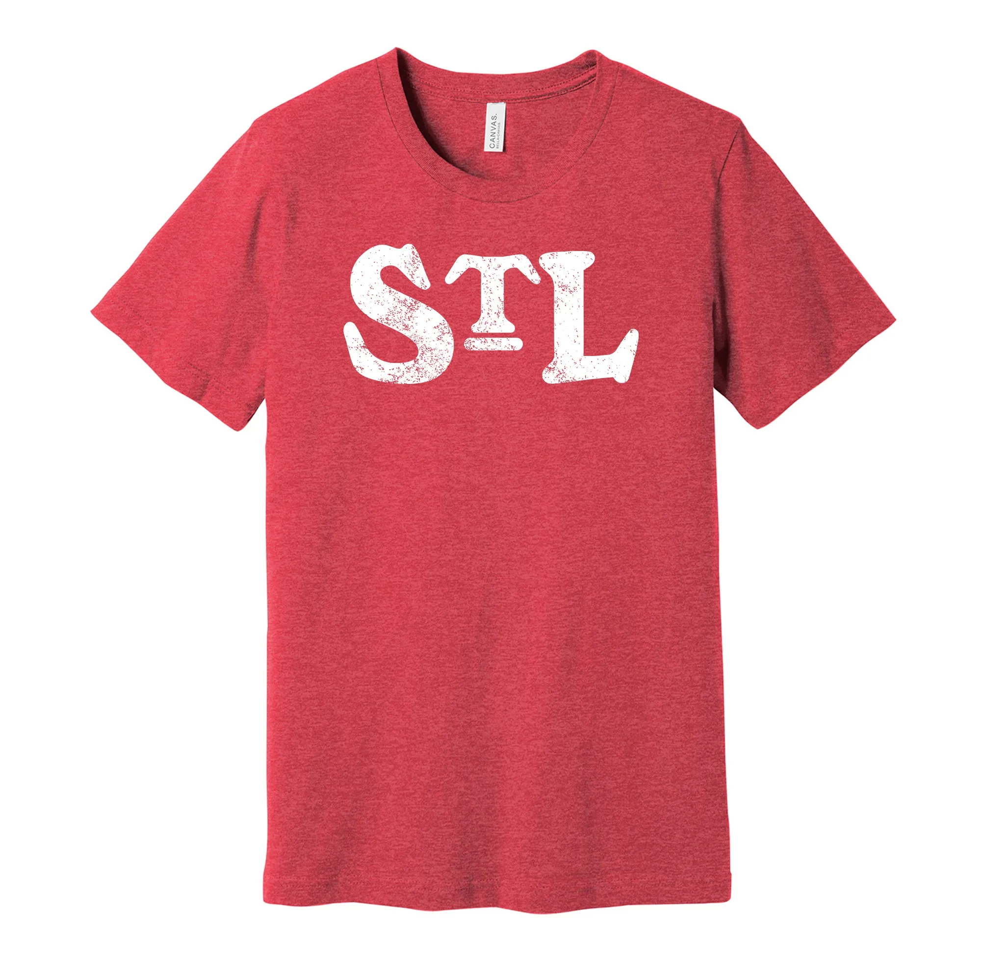 Saint Louis Stars Distressed STL Logo Shirt - Defunct Negro Baseball Team - Celebrate Black Heritage and History - Hyper Than Hype