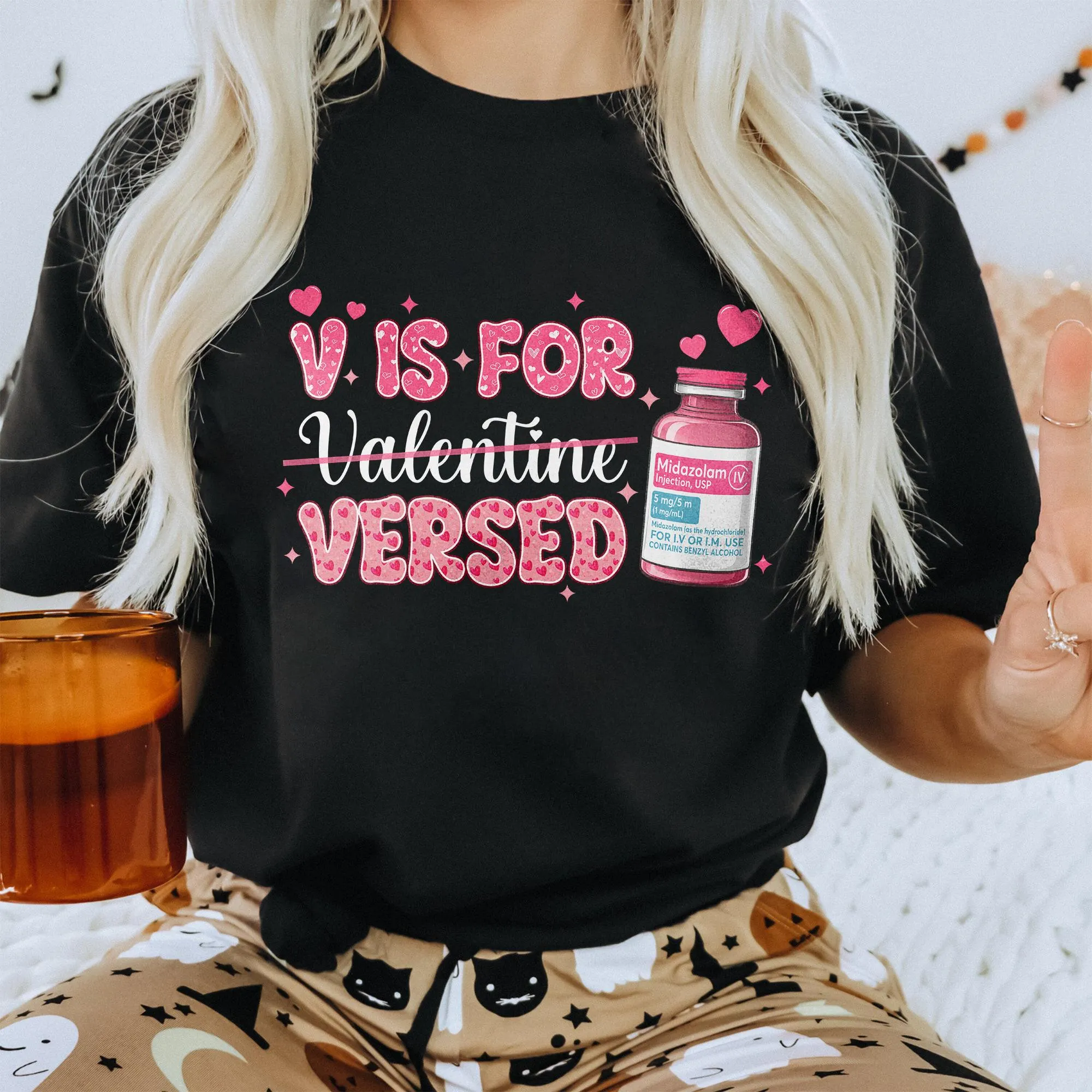 Sandjest Valentine Tee Shirt Gift for Nurse Pharmacist Funny Humor T-Shirt