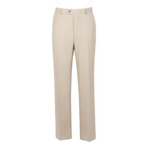SCOTT Classic Fit Linen Blend Summer Weight Stone Suit Trouser