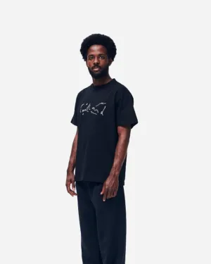 Scribble Logo T-shirt - Black