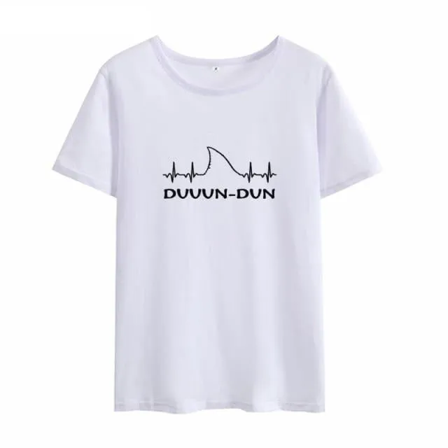Scuba diving T-Shirt for Women | Shark Duuun Dun