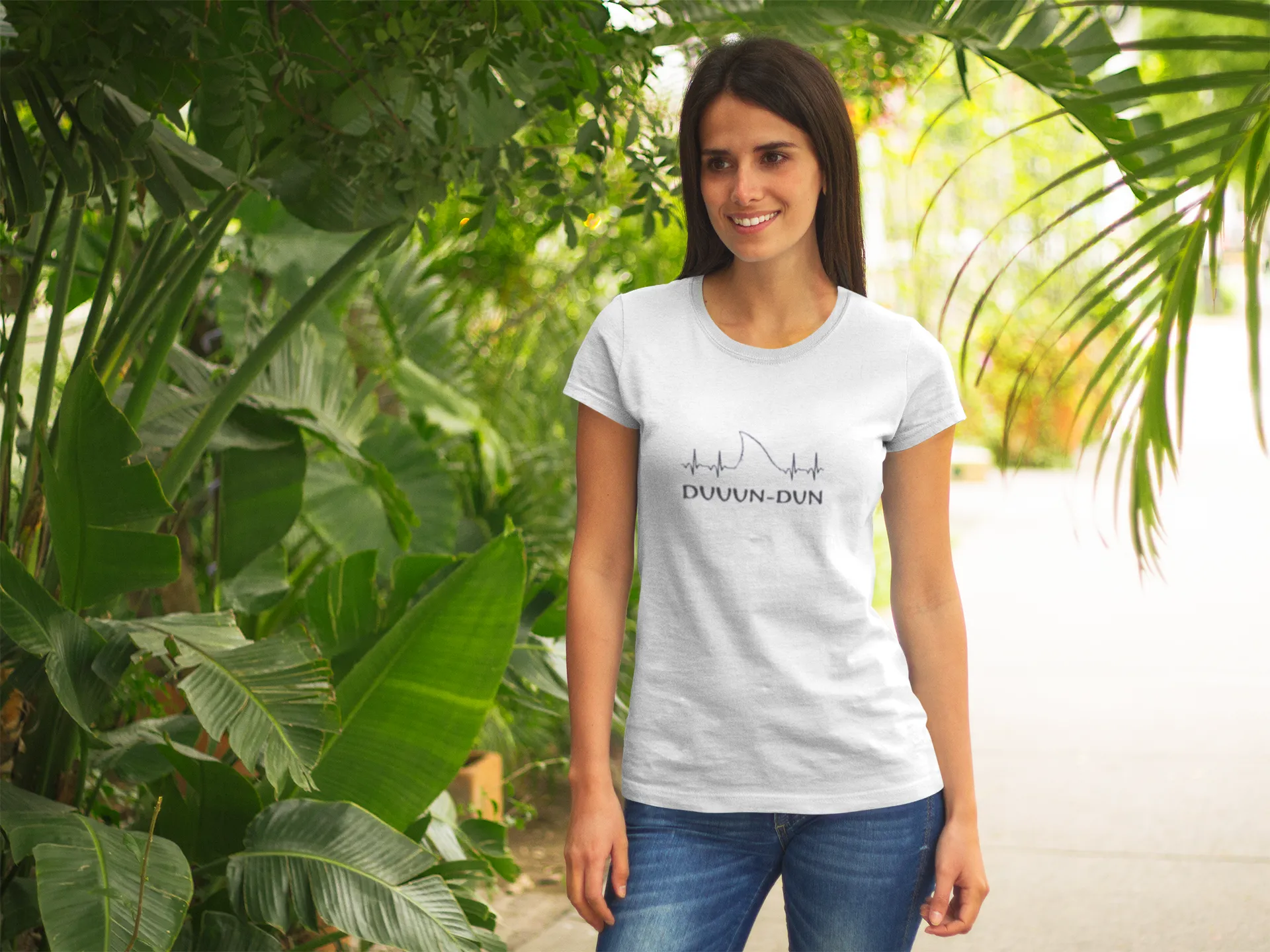 Scuba diving T-Shirt for Women | Shark Duuun Dun