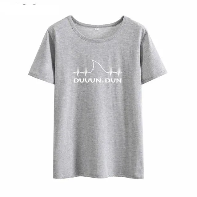 Scuba diving T-Shirt for Women | Shark Duuun Dun