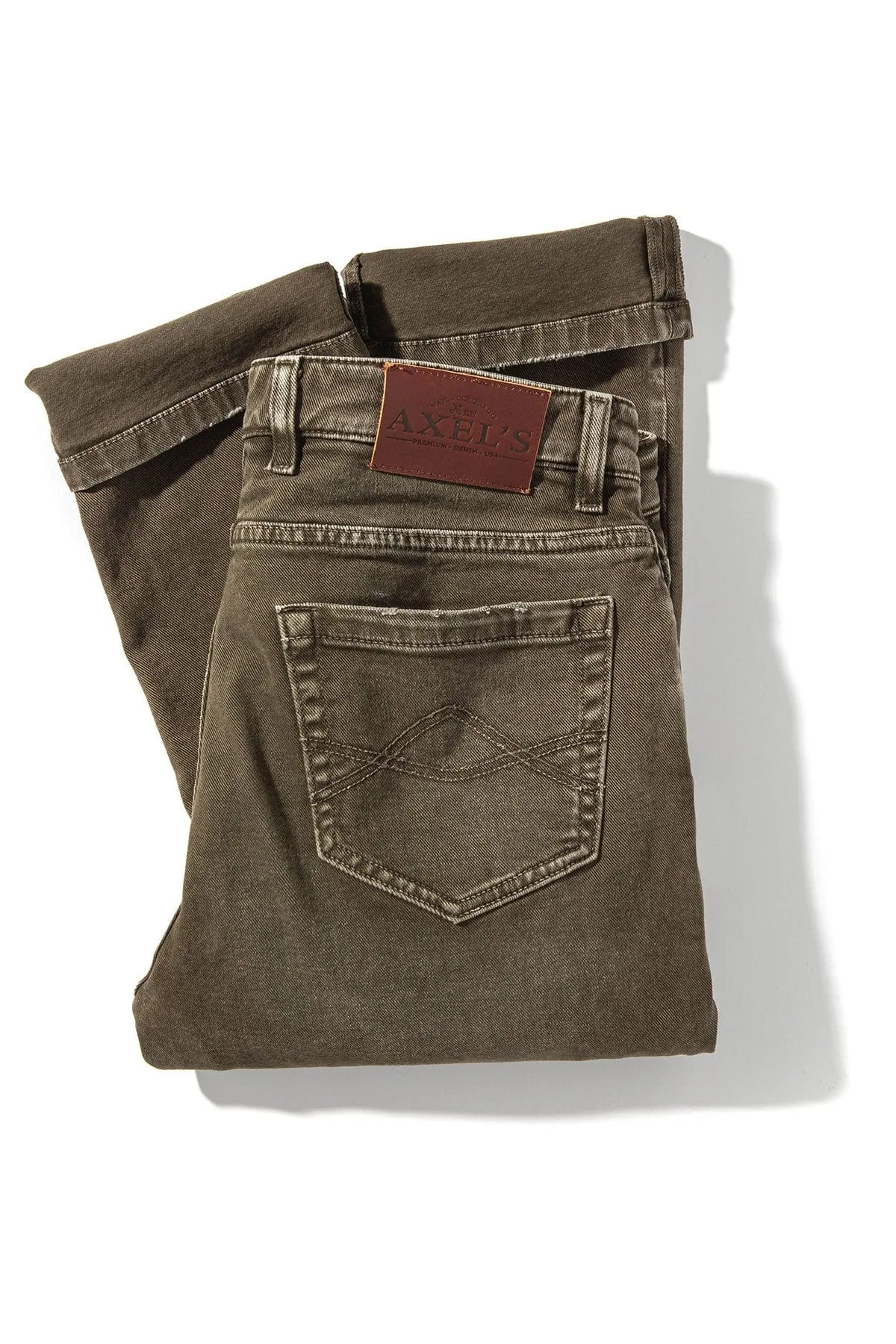 Silverton Worn-In Slim Denim In Army