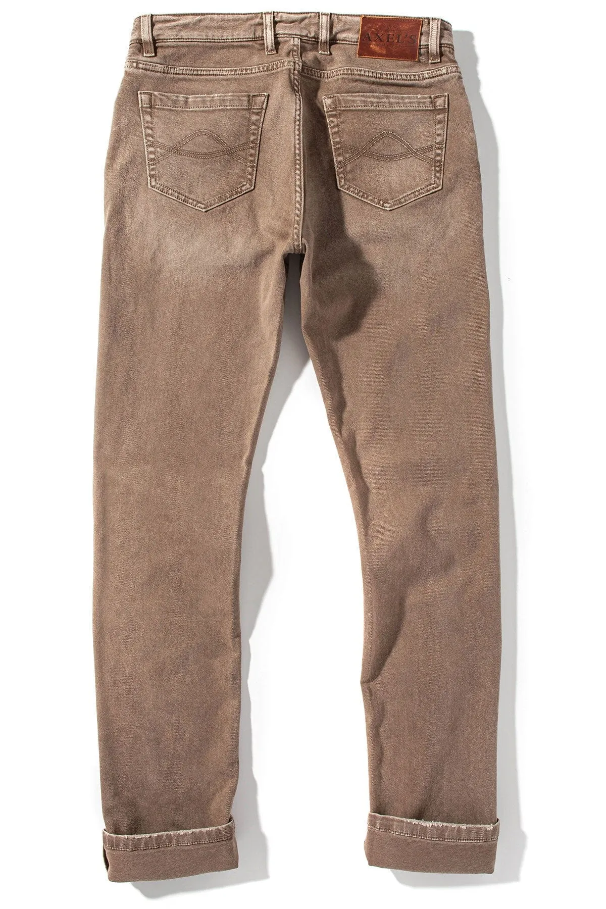 Silverton Worn-In Slim Denim In Tortora