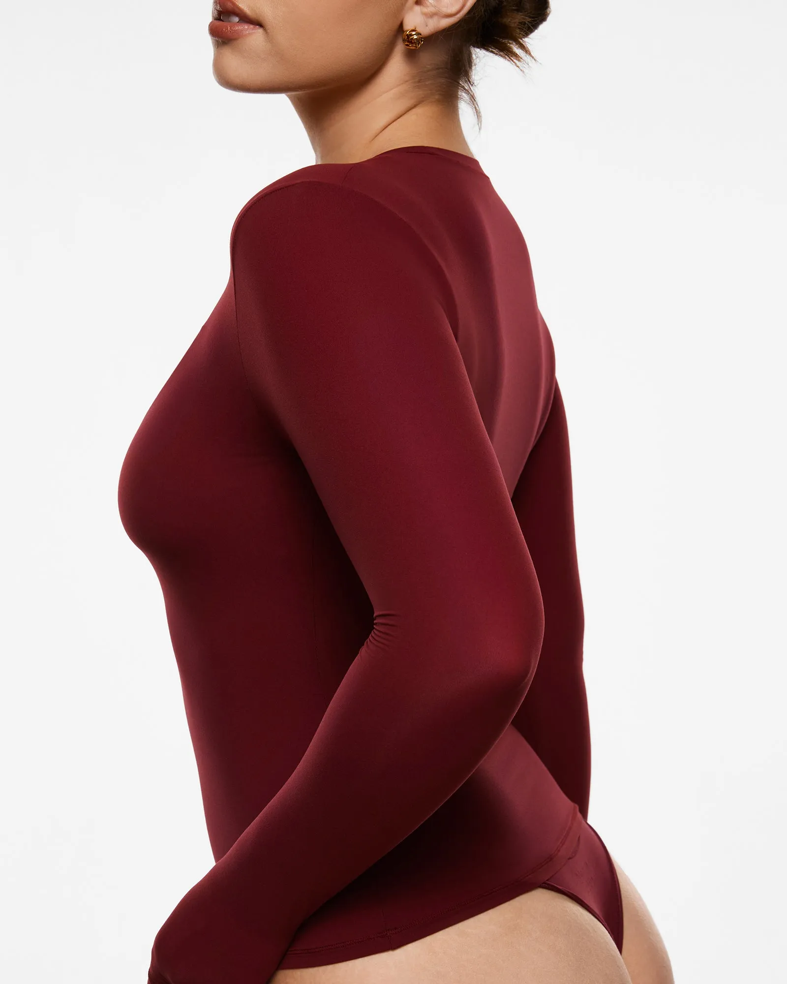Single-Layer Basic Long Sleeve Shirts