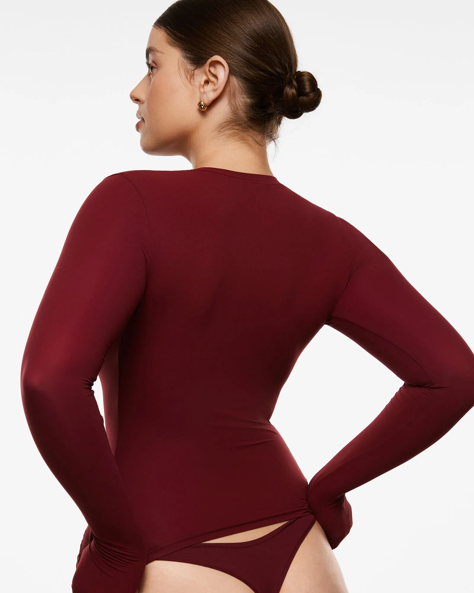 Single-Layer Basic Long Sleeve Shirts