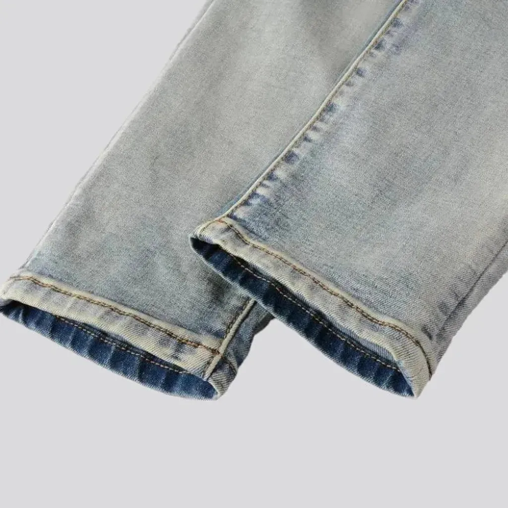 Skinny grunge jeans for men