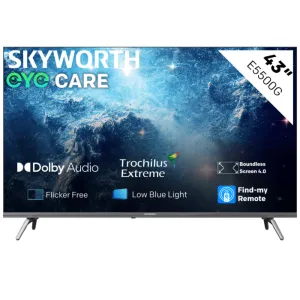 Skyworth 43" FHD Google Smart TV 43E5500G