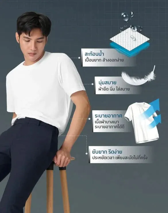 Smart T-Shirt™: White [Lucky Color]