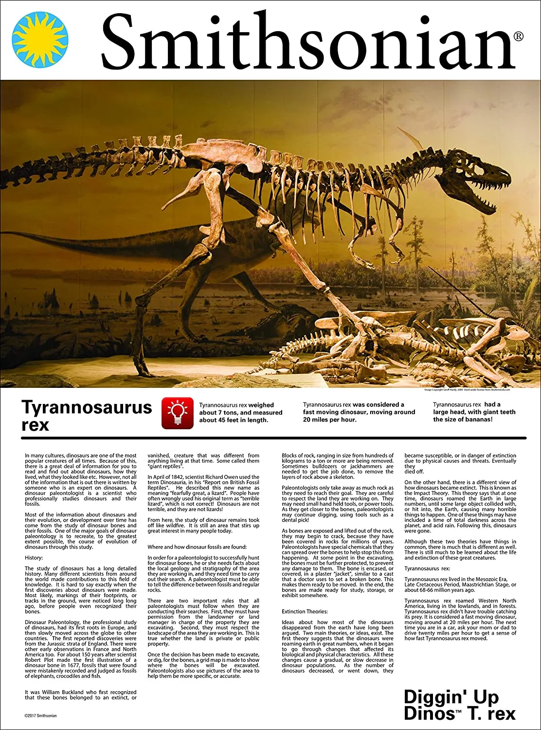 Smithsonian Science Kits – Diggin Up Dinosaurs – T-Rex