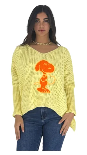 Snoopy yellow top