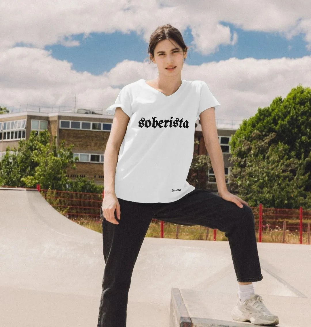 Soberista V Neck Tee
