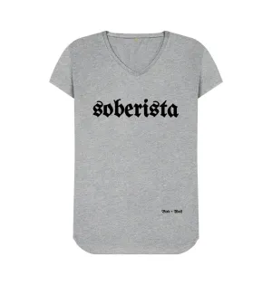 Soberista V Neck Tee