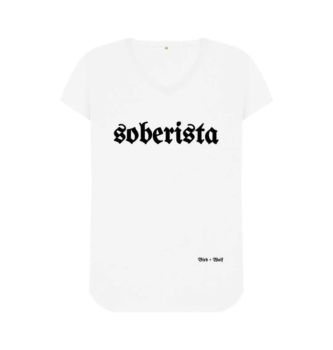 Soberista V Neck Tee