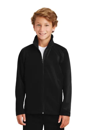 Sport-Tek¨ Youth Tricot Track Jacket. YST90