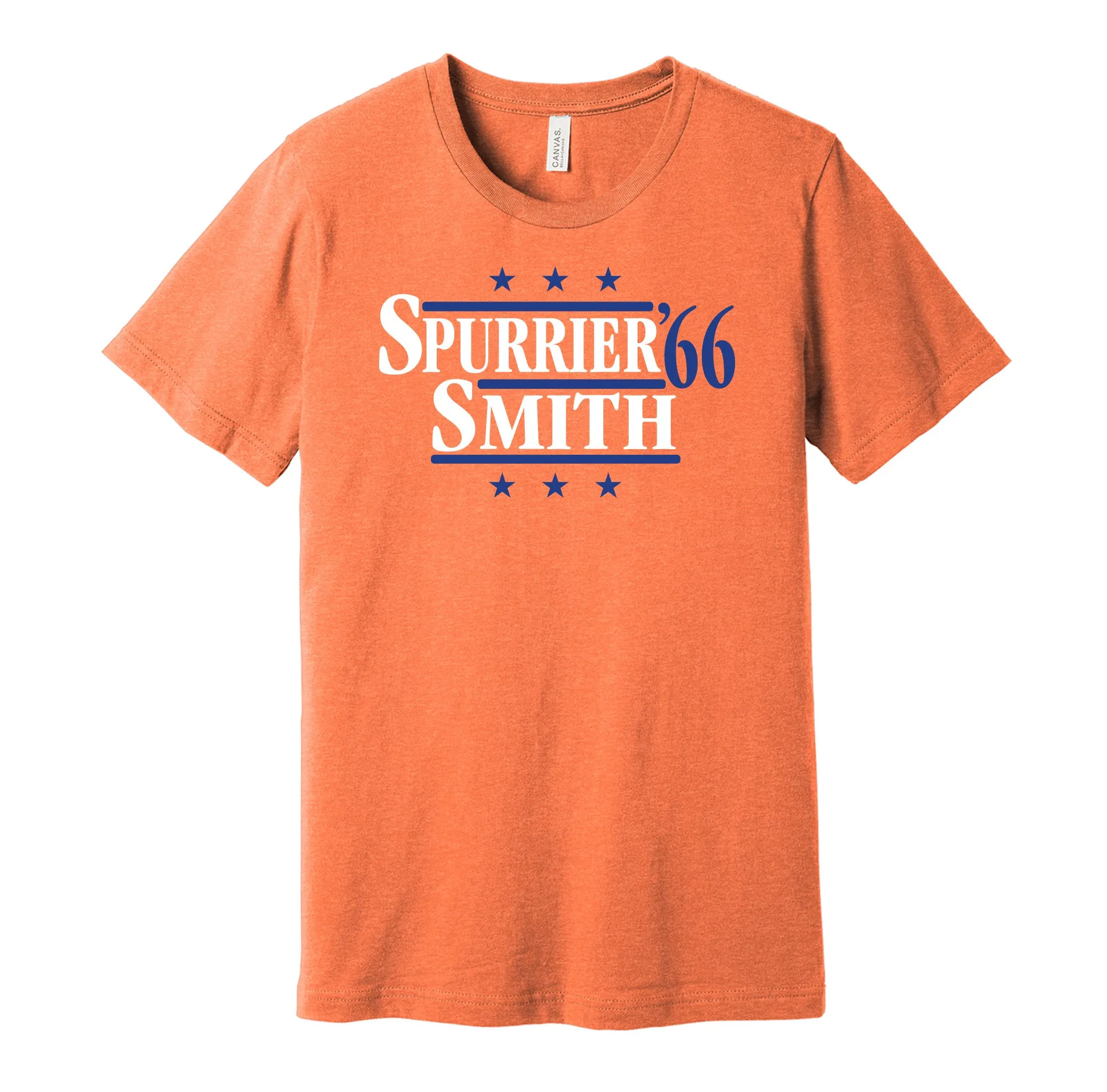 Spurrier & Smith '66 - Florida Football Political Campaign Parody T-Shirt - Hyper Than Hype Shirts