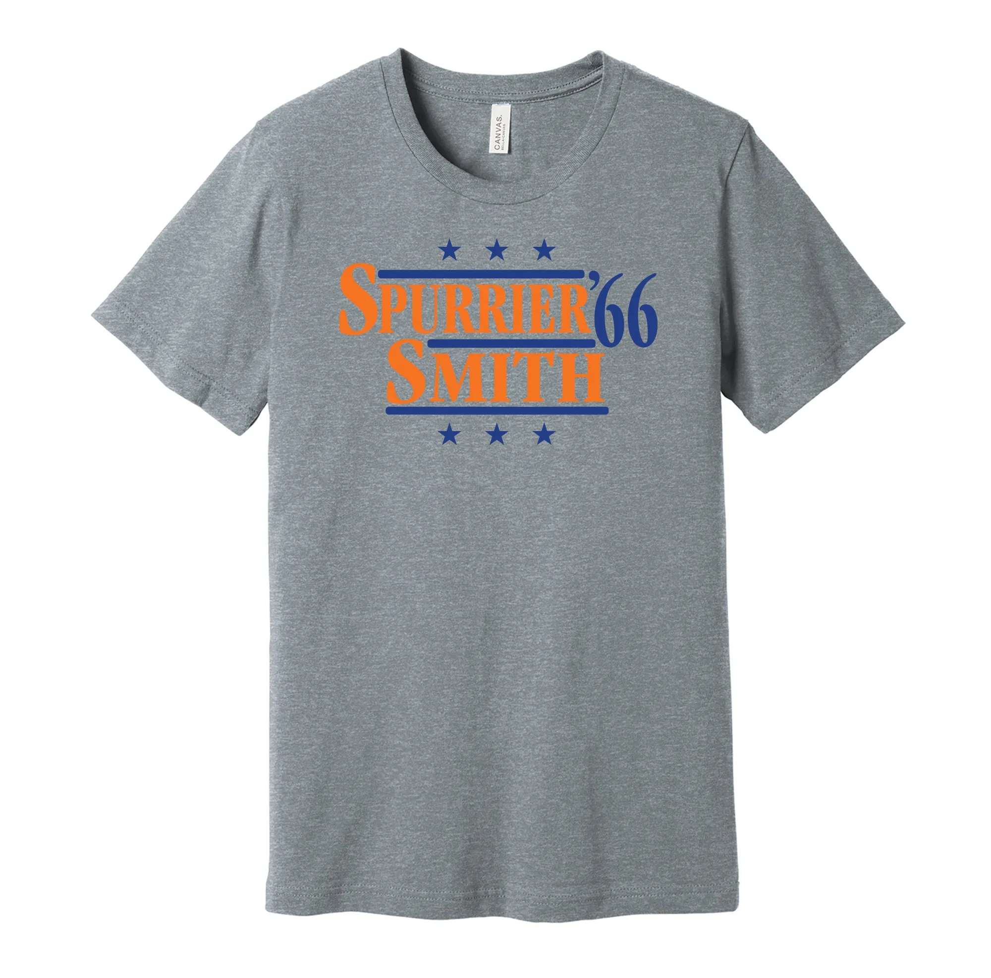 Spurrier & Smith '66 - Florida Football Political Campaign Parody T-Shirt - Hyper Than Hype Shirts