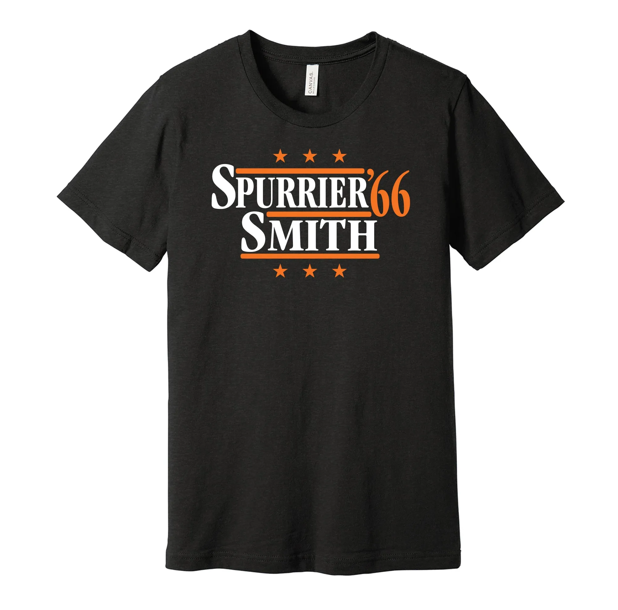 Spurrier & Smith '66 - Florida Football Political Campaign Parody T-Shirt - Hyper Than Hype Shirts