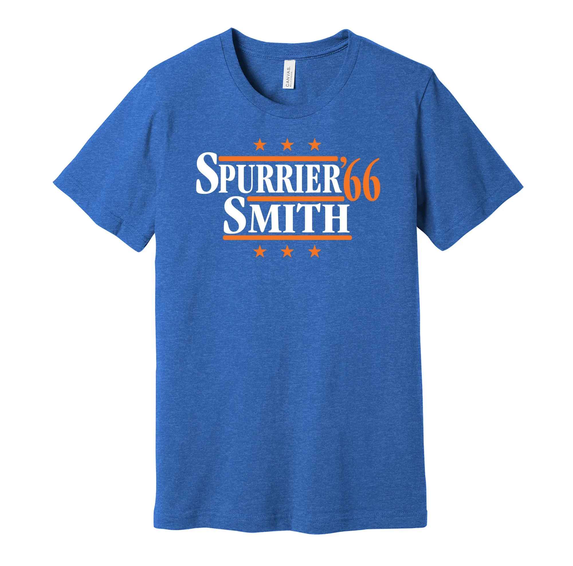 Spurrier & Smith '66 - Florida Football Political Campaign Parody T-Shirt - Hyper Than Hype Shirts
