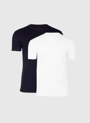 Staple Fit T-Shirt- Black & White 2 Pack