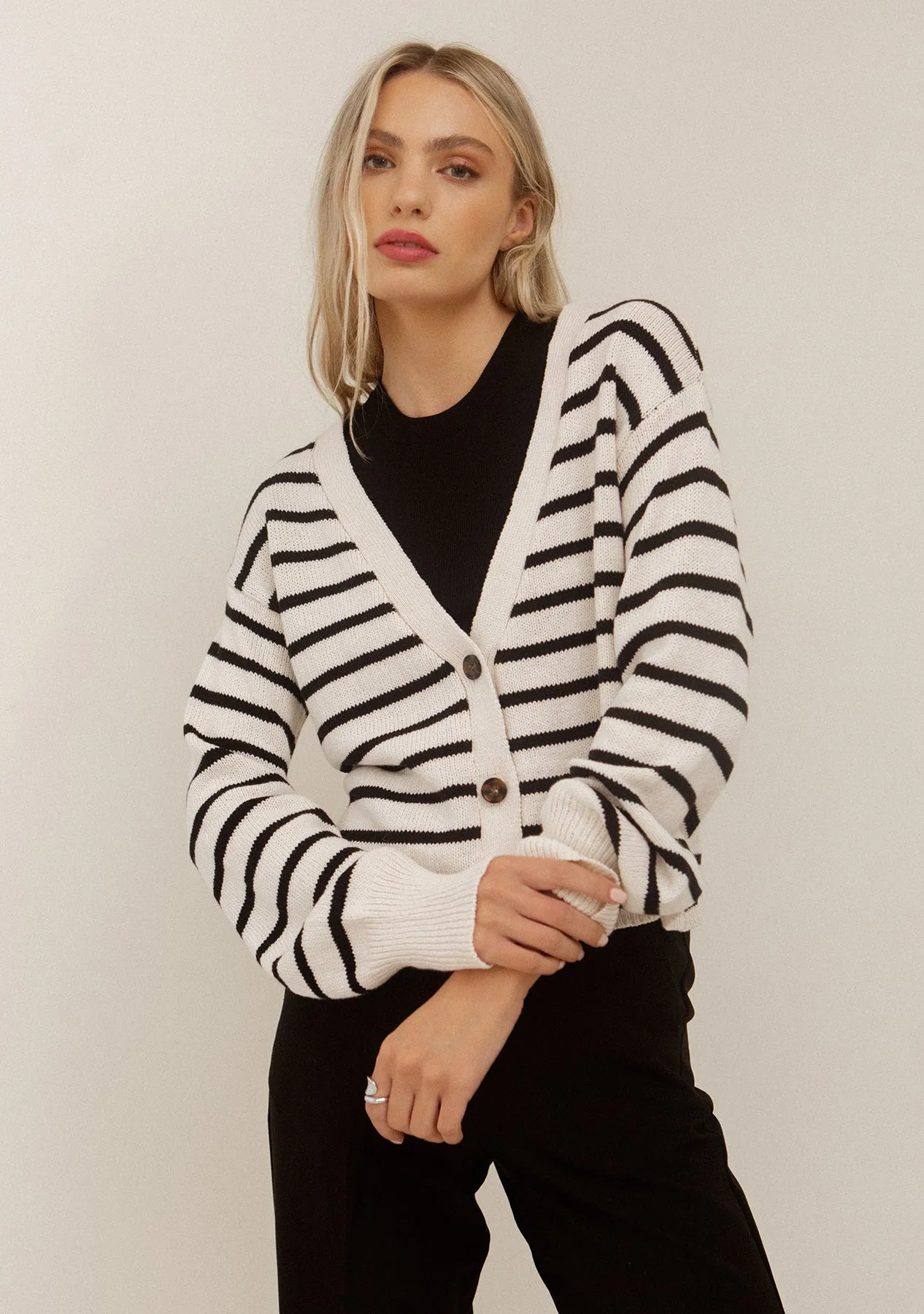 Stella Stripe Cardigan