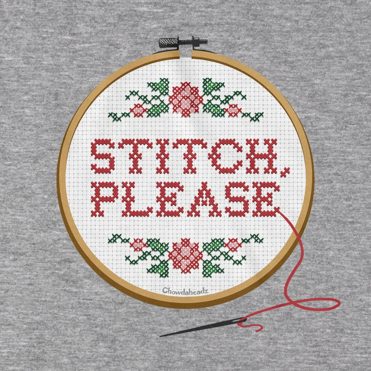 Stitch Please Cross Stitch T-Shirt