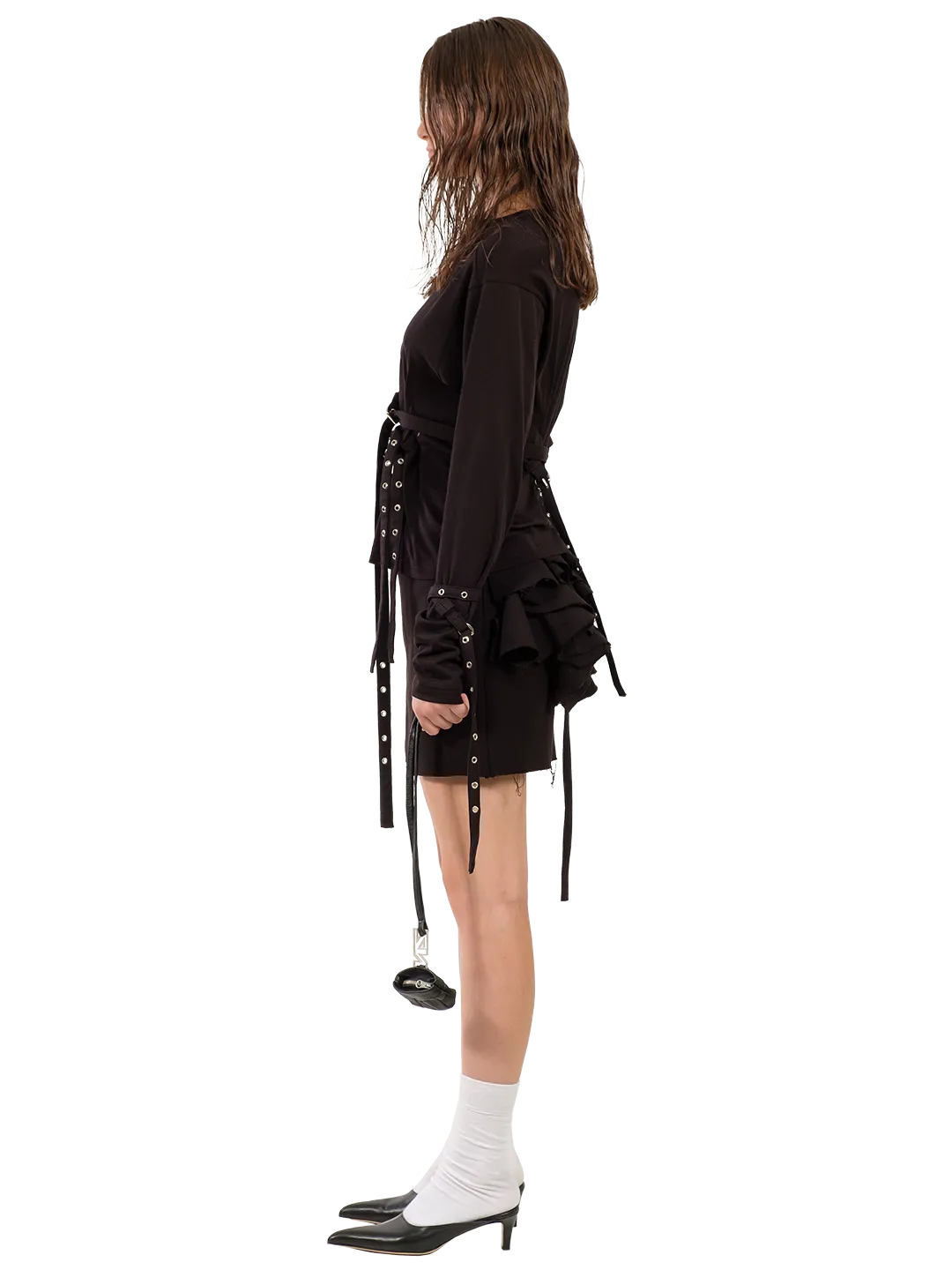 STRAPPED-IN TOP
