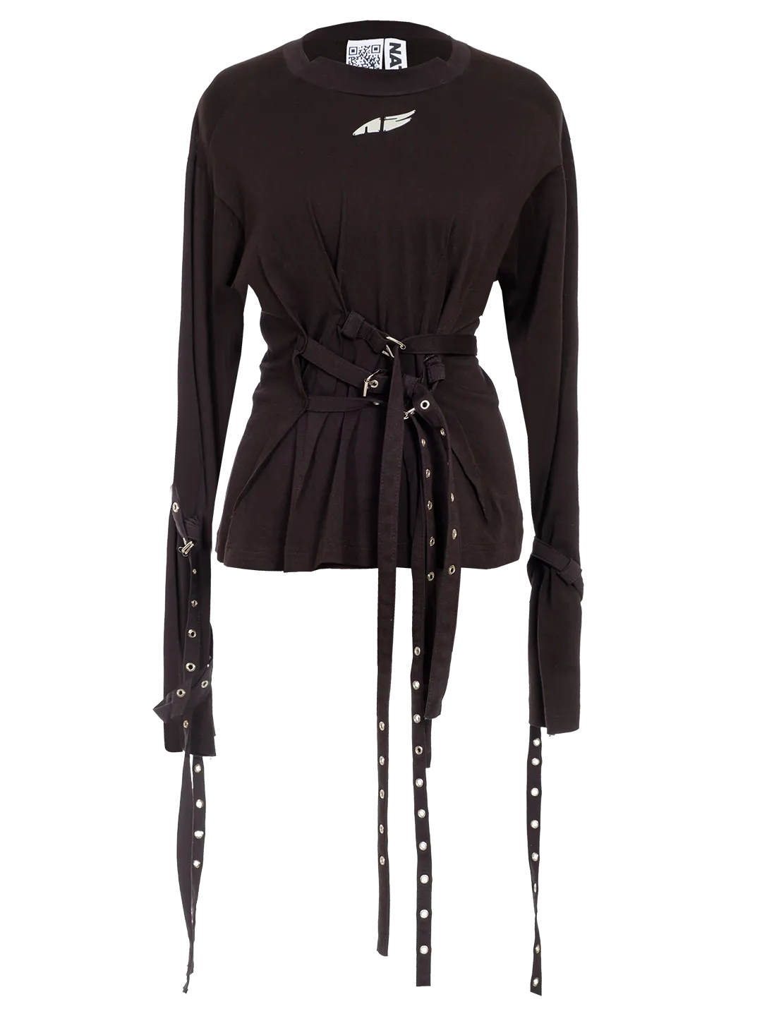 STRAPPED-IN TOP