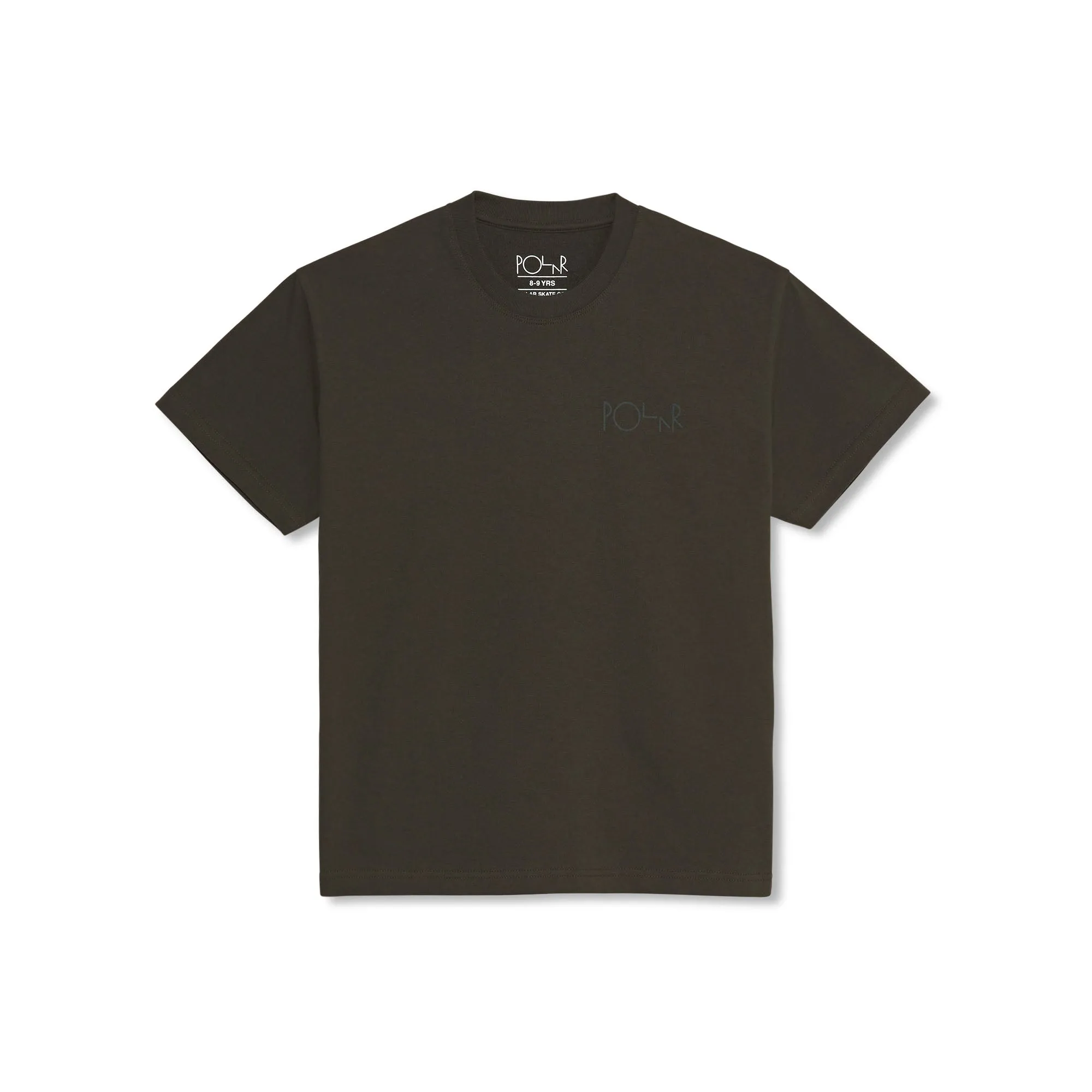 Stroke Logo Junior Tee Dirty Black
