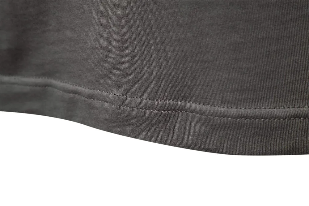 Stylish Long Sleeve Men's Polo in Cotton Fabric