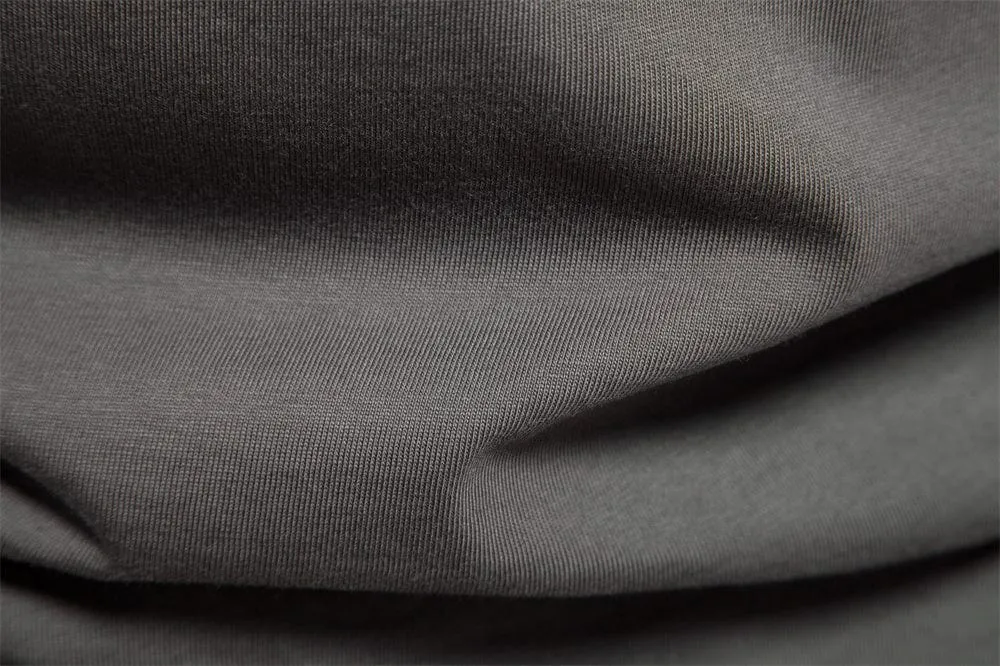 Stylish Long Sleeve Men's Polo in Cotton Fabric