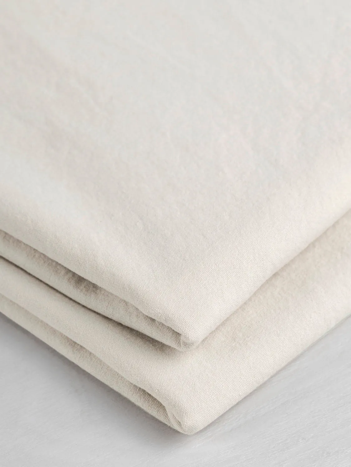 Substantial Organic Cotton Broadcloth - White
