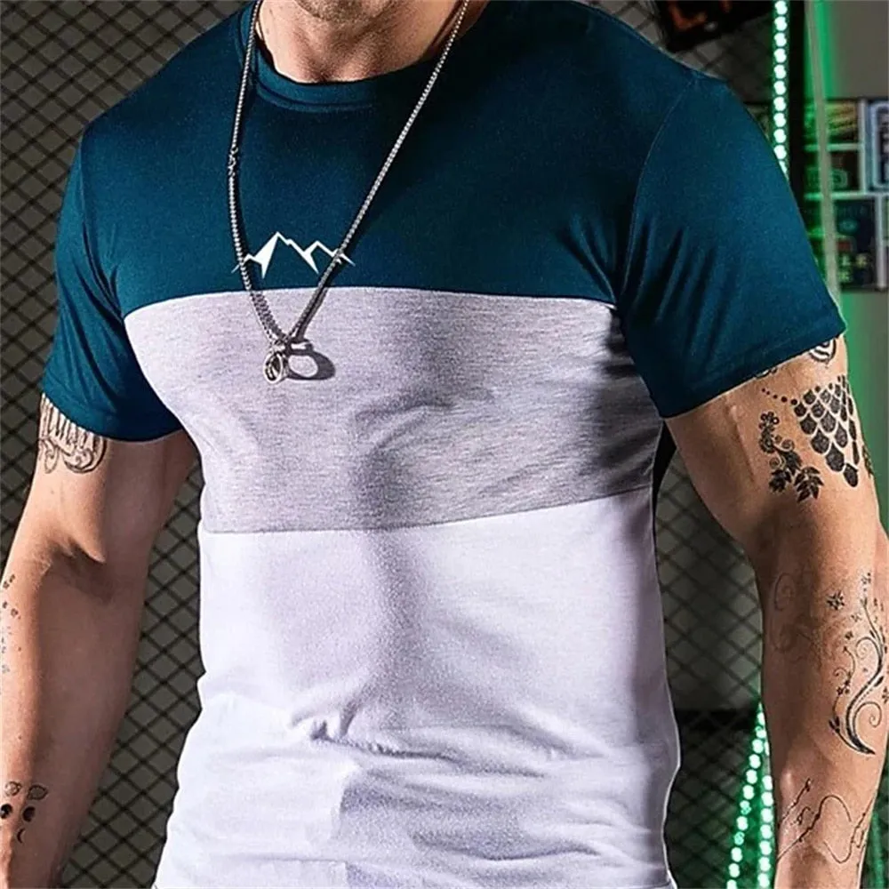 Summer Polyester Men'S T-Shirt