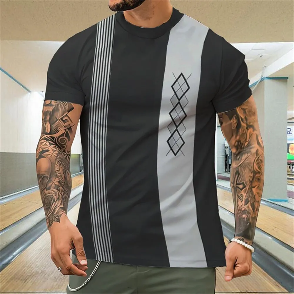 Summer Polyester Men'S T-Shirt