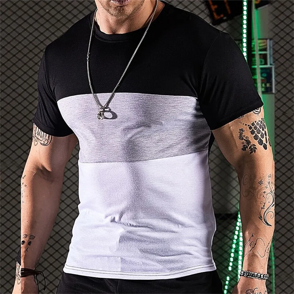 Summer Polyester Men'S T-Shirt