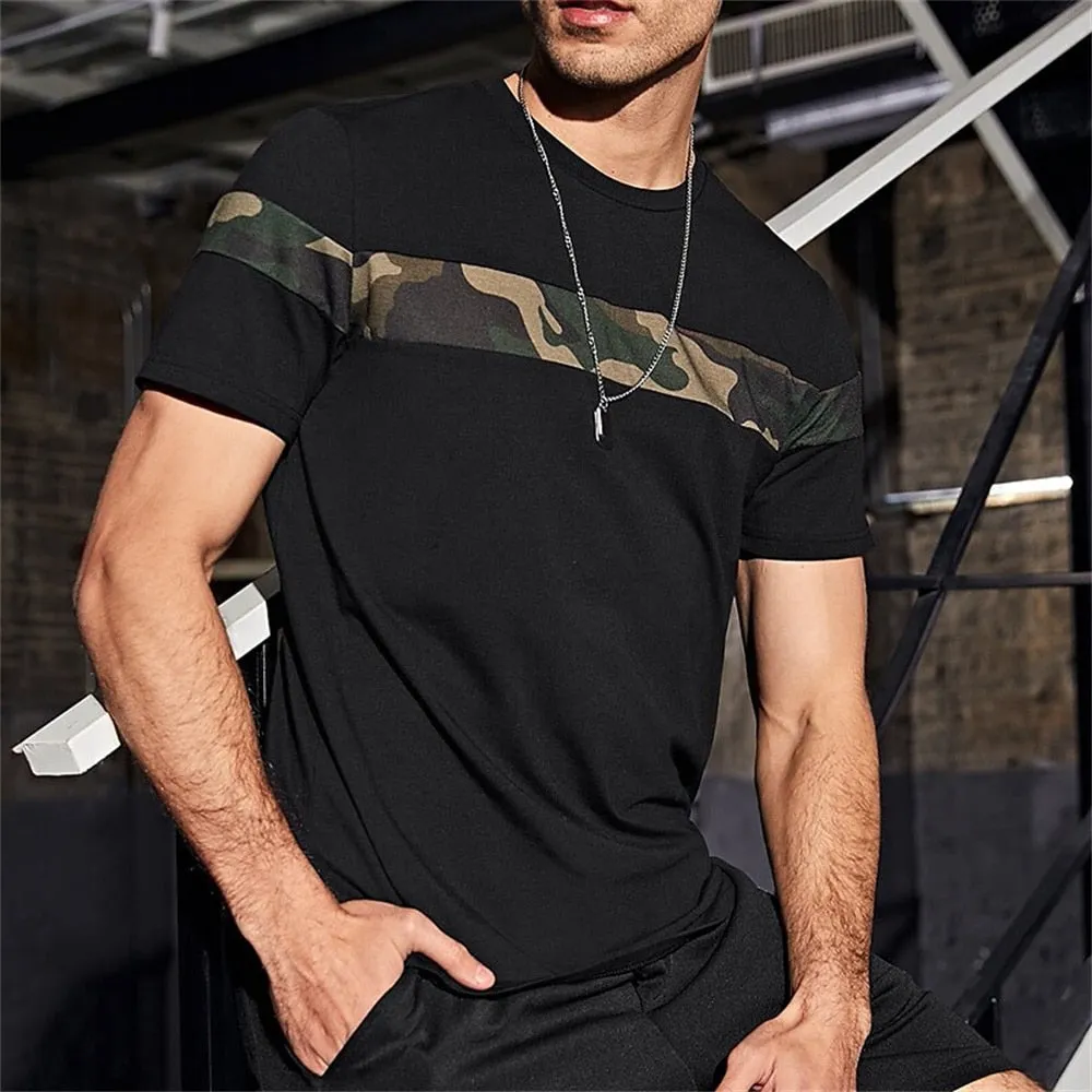 Summer Polyester Men'S T-Shirt