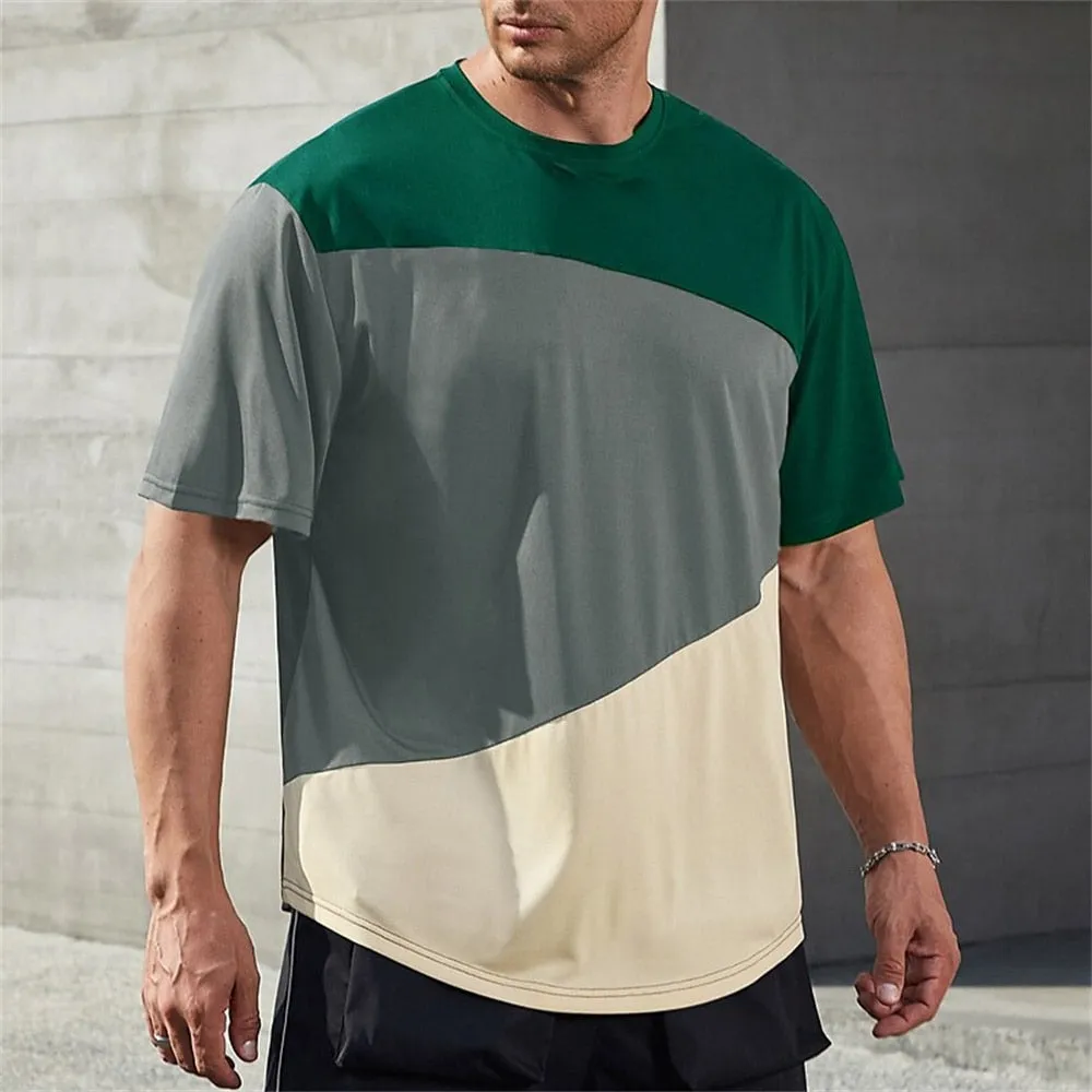 Summer Polyester Men'S T-Shirt