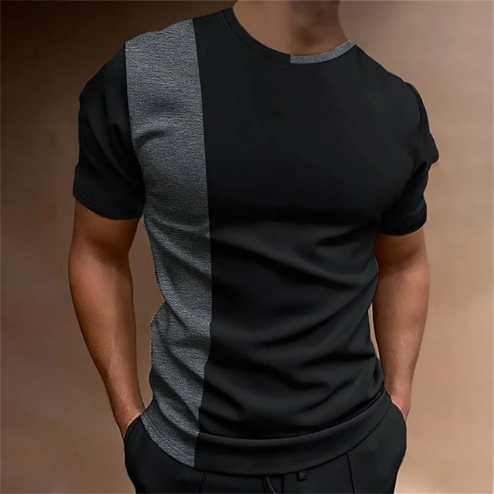 Summer Polyester Men'S T-Shirt