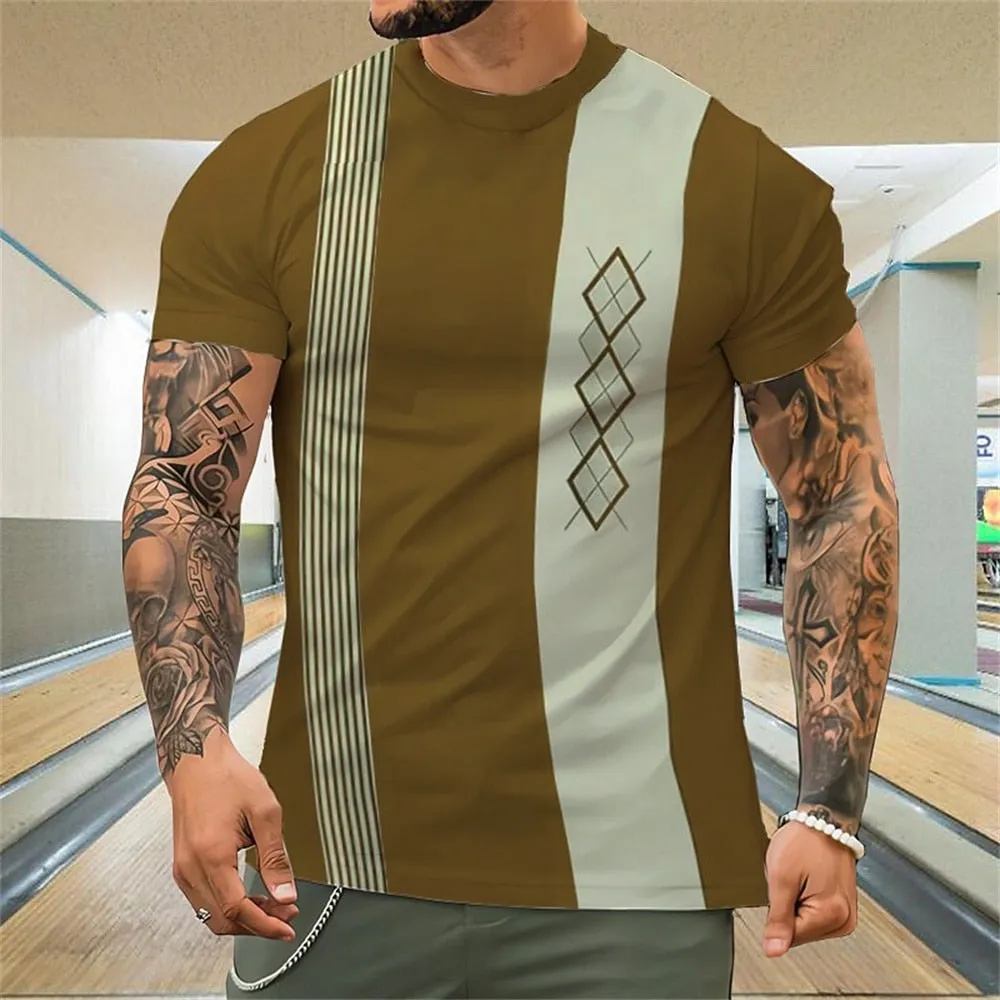 Summer Polyester Men'S T-Shirt