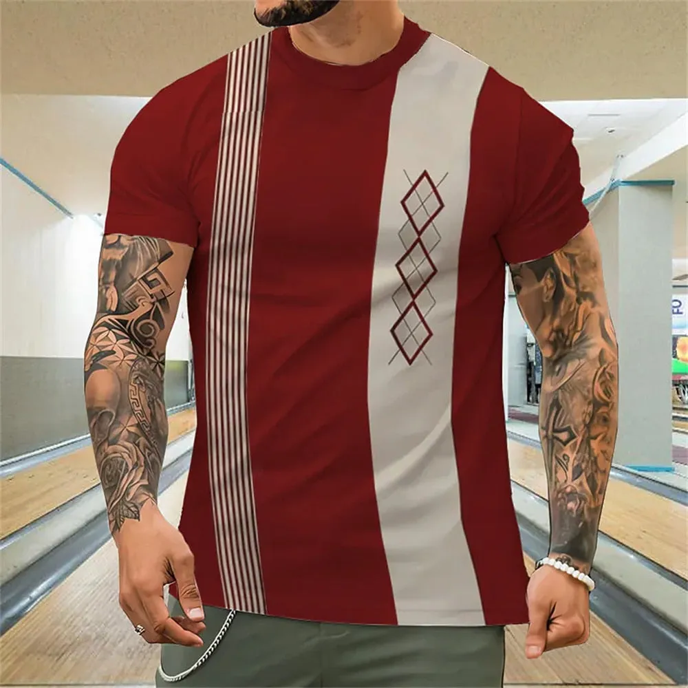 Summer Polyester Men'S T-Shirt