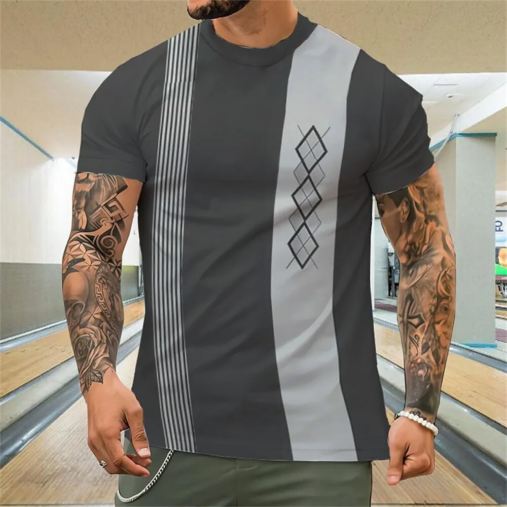 Summer Polyester Men'S T-Shirt