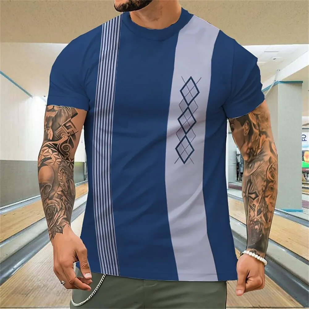 Summer Polyester Men'S T-Shirt