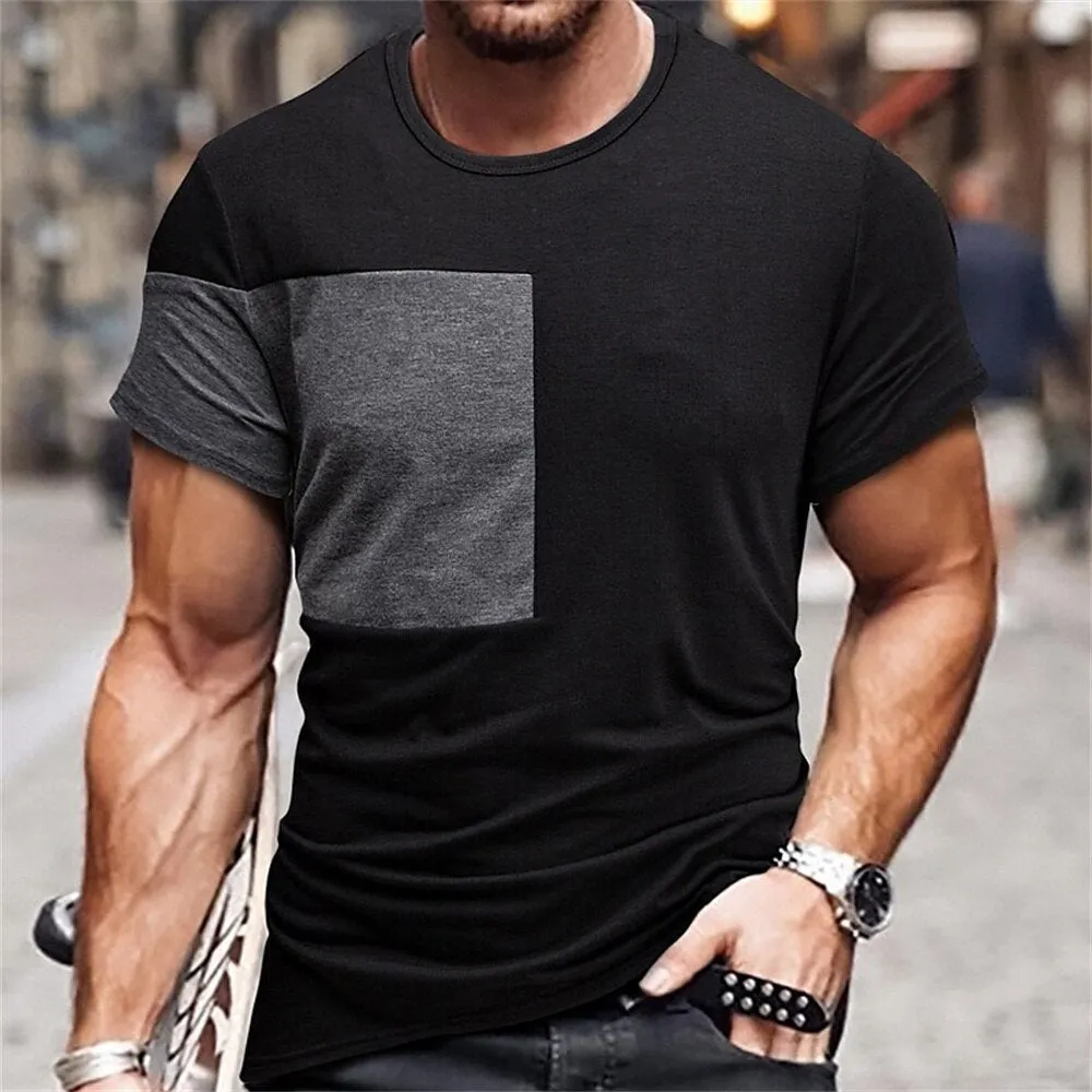 Summer Polyester Men'S T-Shirt