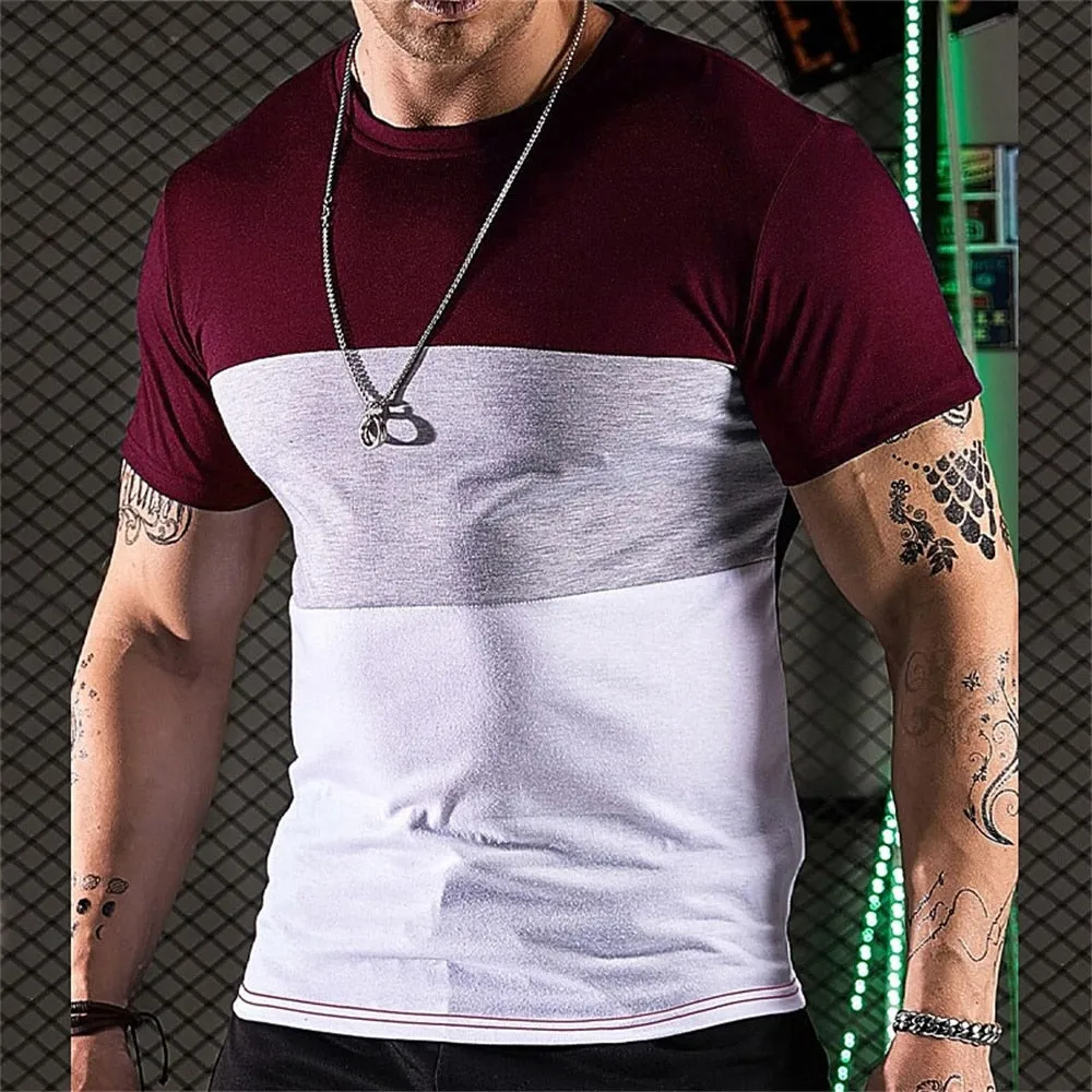 Summer Polyester Men'S T-Shirt